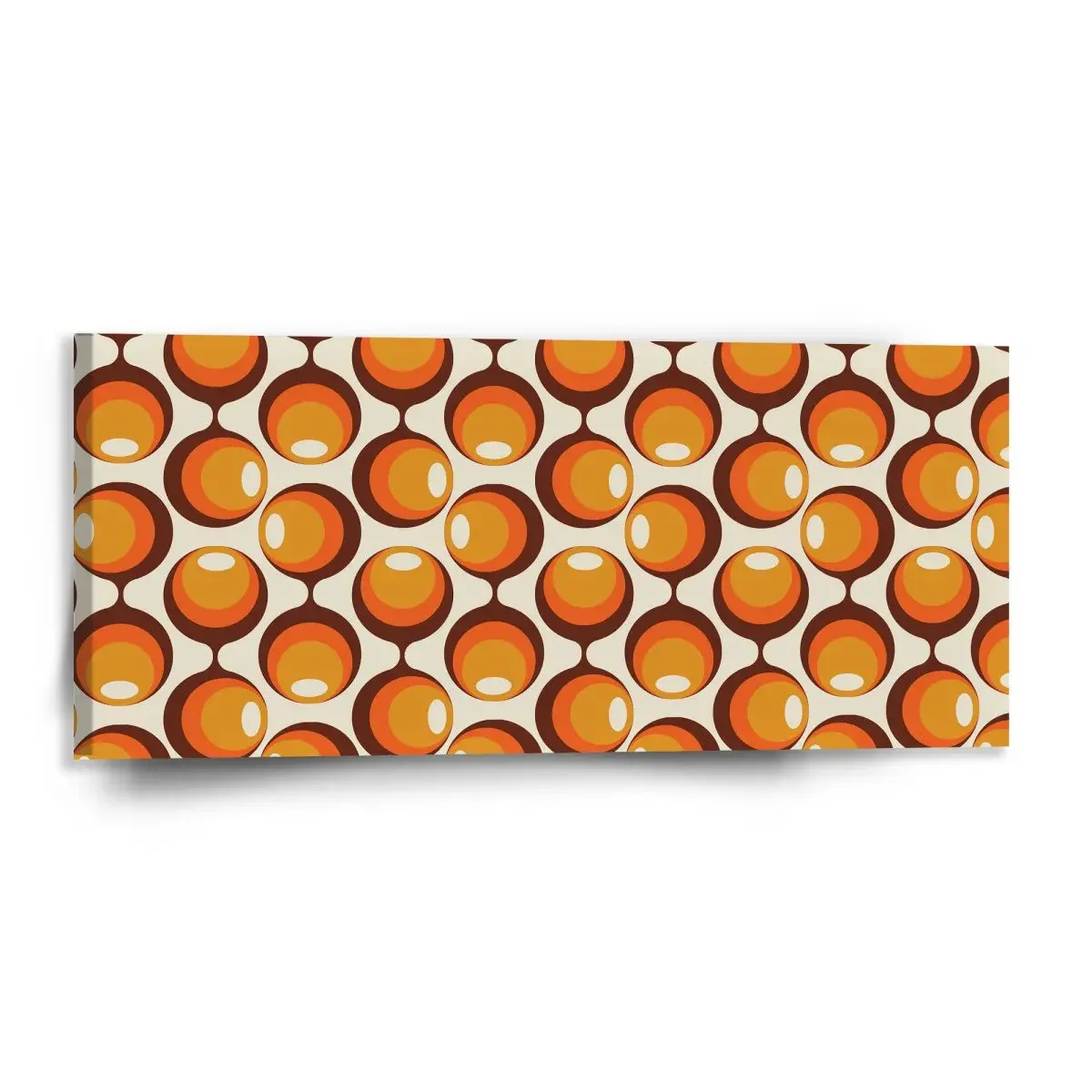 Obraz Karamelové kruhy - 110x50 cm