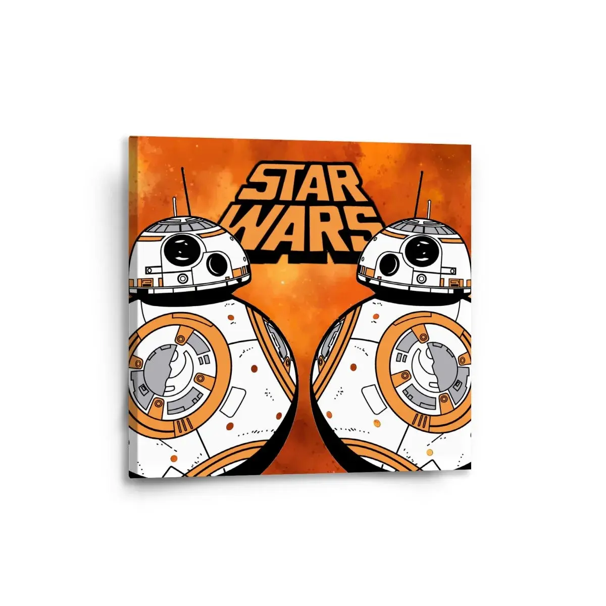Obraz Star Wars Ohnivé pozadí - 50x50 cm
