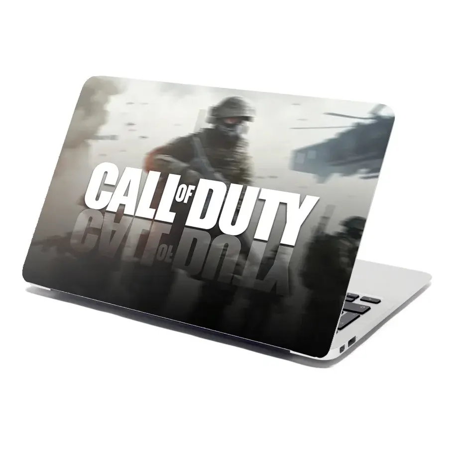 Samolepka na notebook Call of Duty Vrtulník - 29x20 cm
