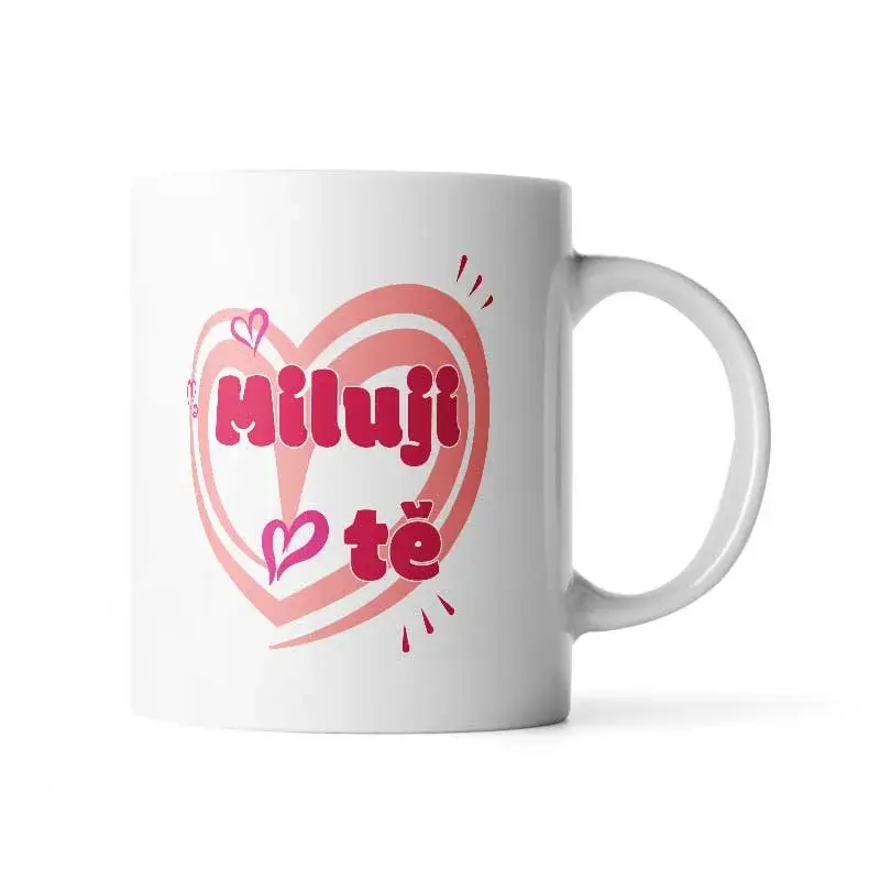 Hrnek Miluji tě srdce - 200 ml - espresso