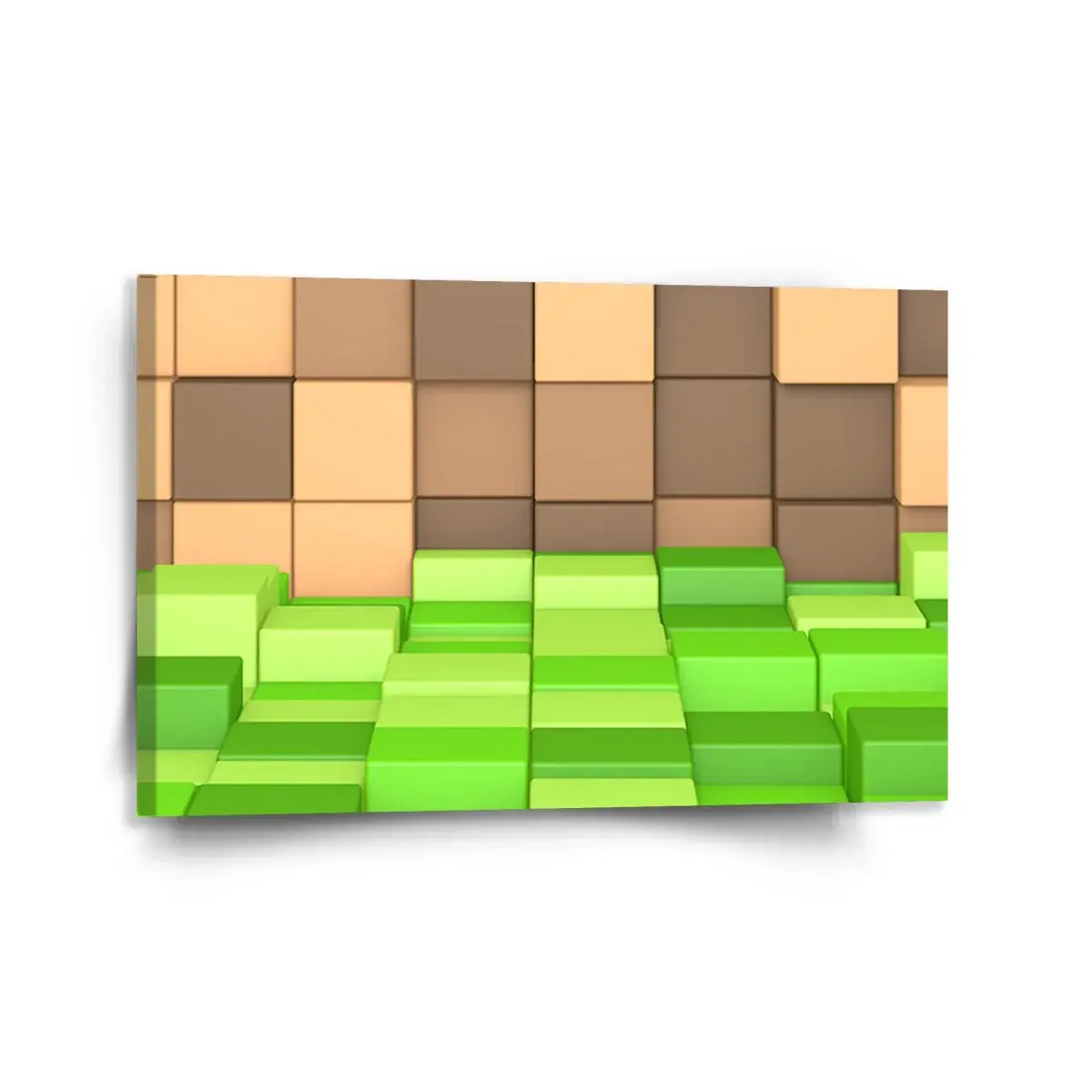 Obraz Blocks 3D - 120x80 cm