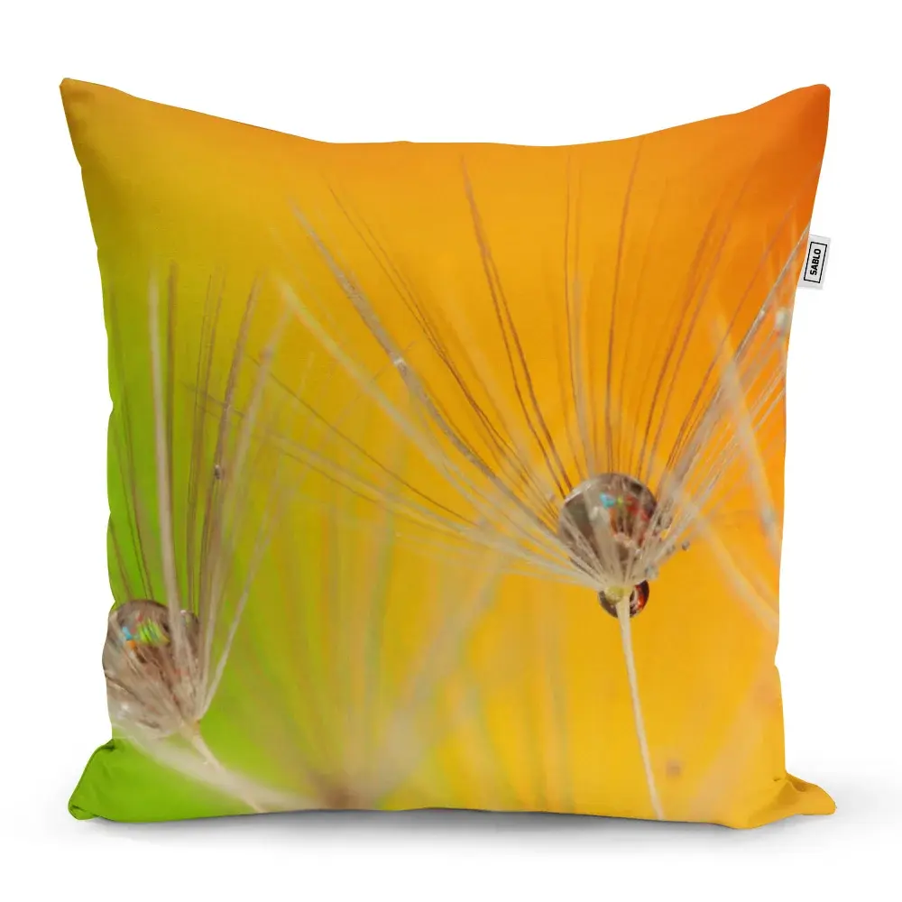 Polštář Odkvetlé pampelišky 2 - 50x50 cm