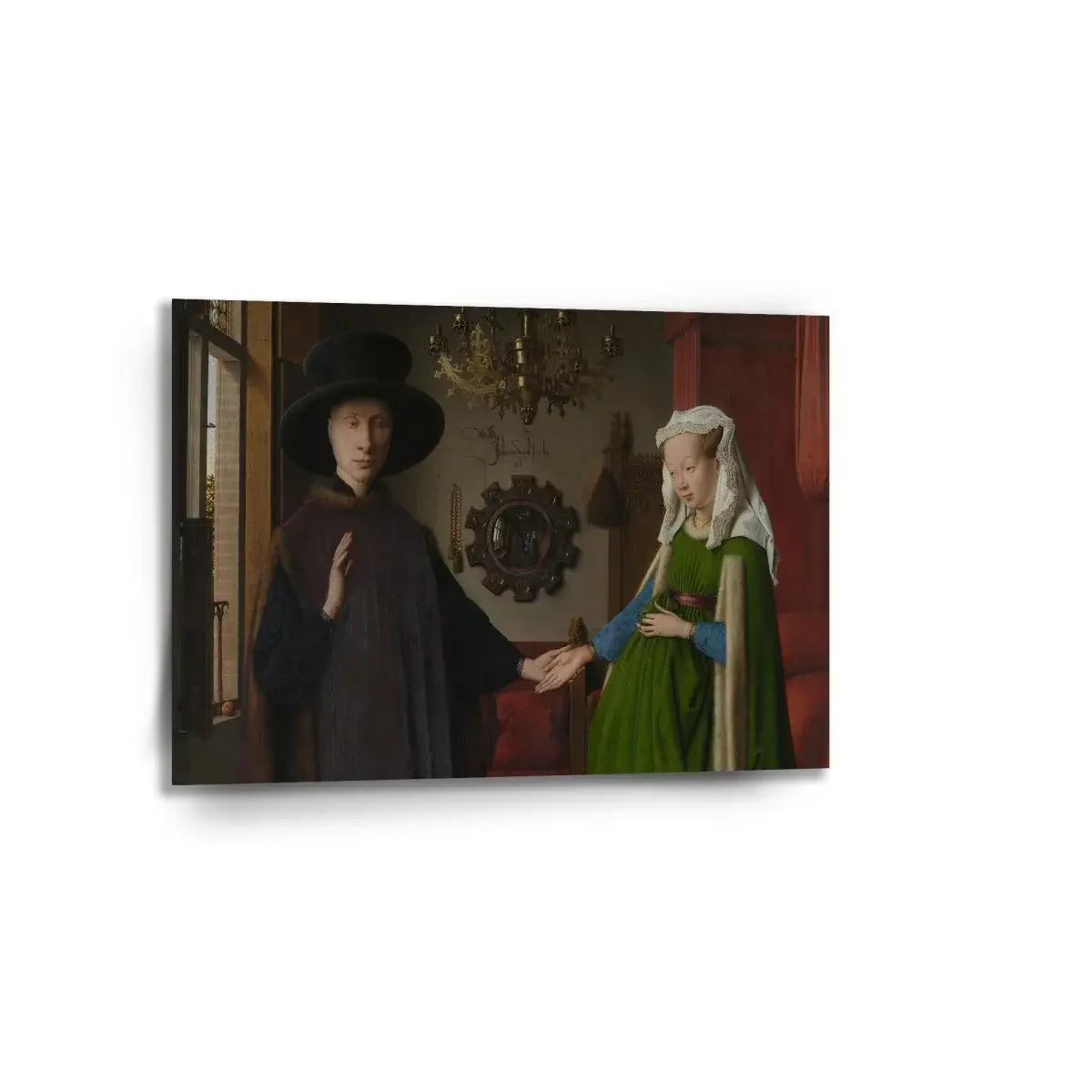 Obraz Svatba manželů - Jan van Eyck - 90x60 cm