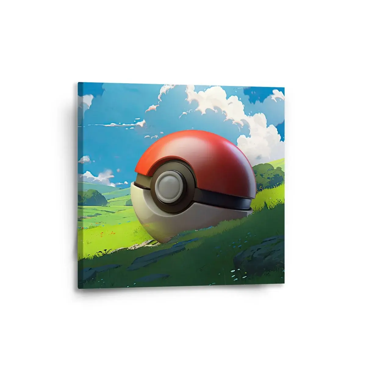 Obraz Pokemon ball Krajina - 50x50 cm
