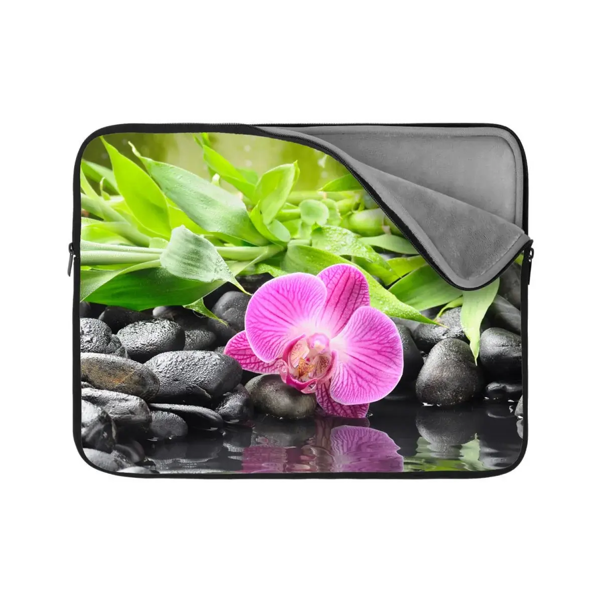 Obal na notebook Růžová orchidej - 15,6"