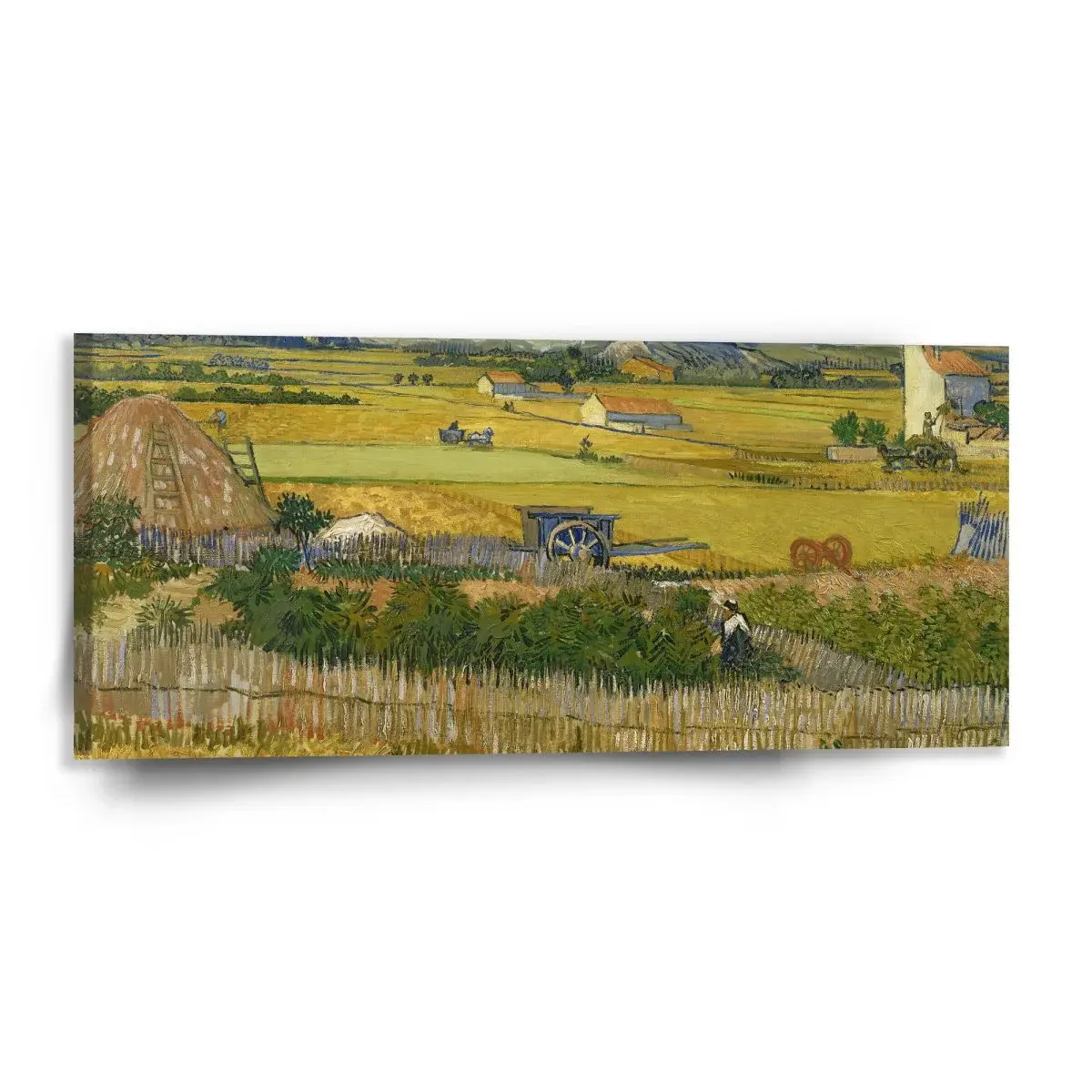 Obraz Sklizeň - Vincent van Gogh - 110x50 cm