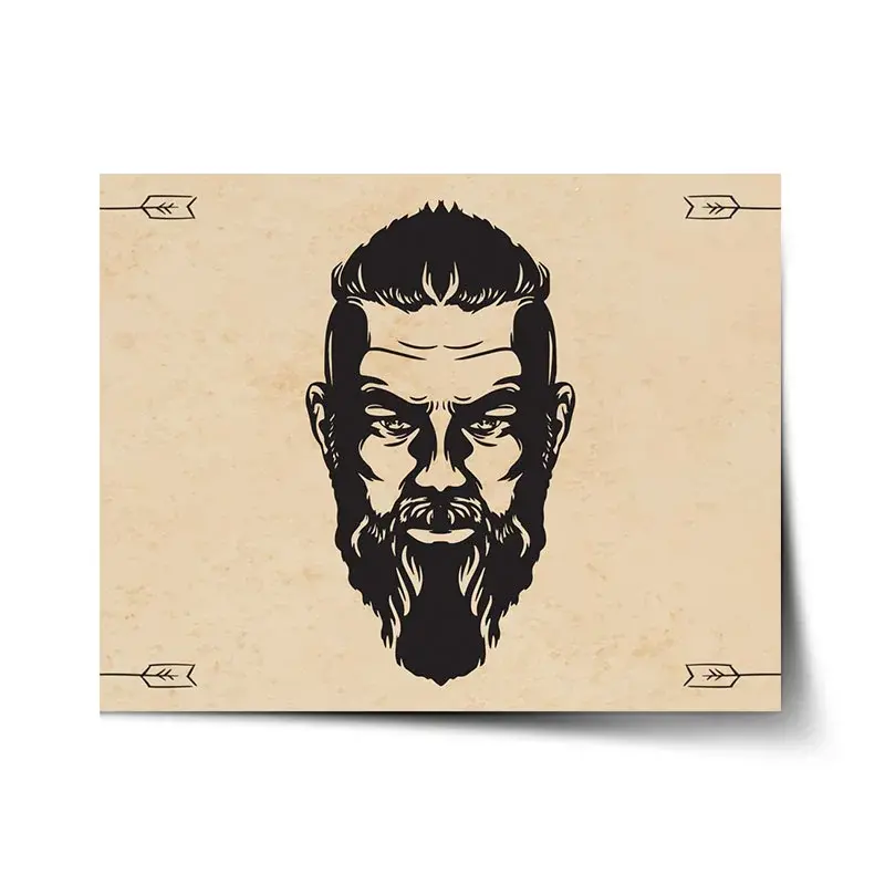 Plakát Vikingové Pergamen - 120x80 cm