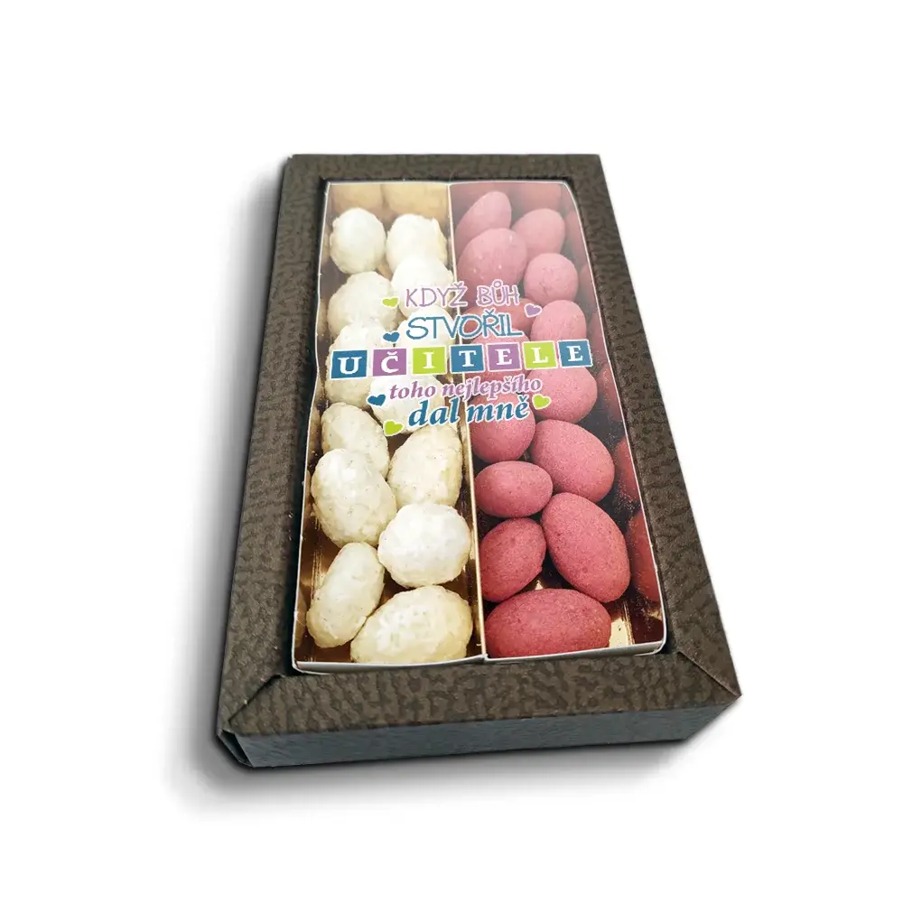 Mandle v čokoládě Když Bůh stvořil učitele - 2x 80g