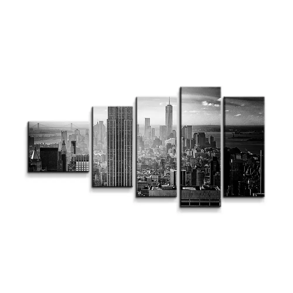 Obraz - 5-dílný Manhattan - 100x60 cm