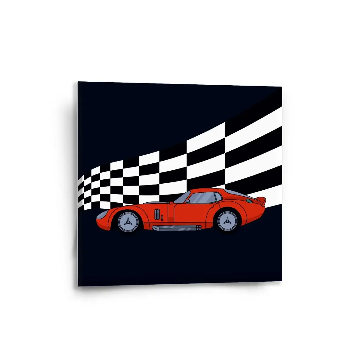 Obraz Závodní auto - 50x50 cm