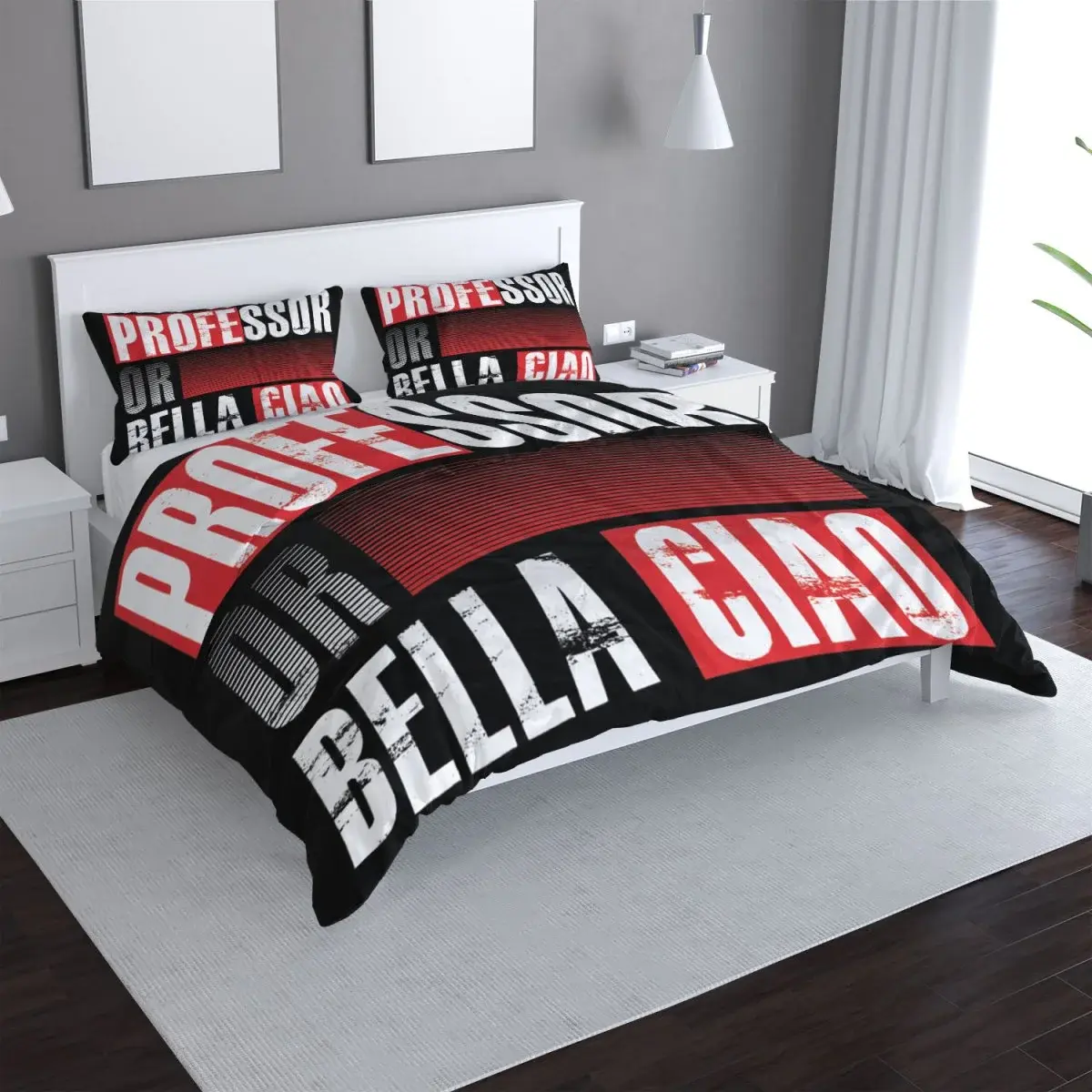 Povlečení La Casa de Papel Professor or Bella Ciao motiv 3 - 140x220 / 90x70