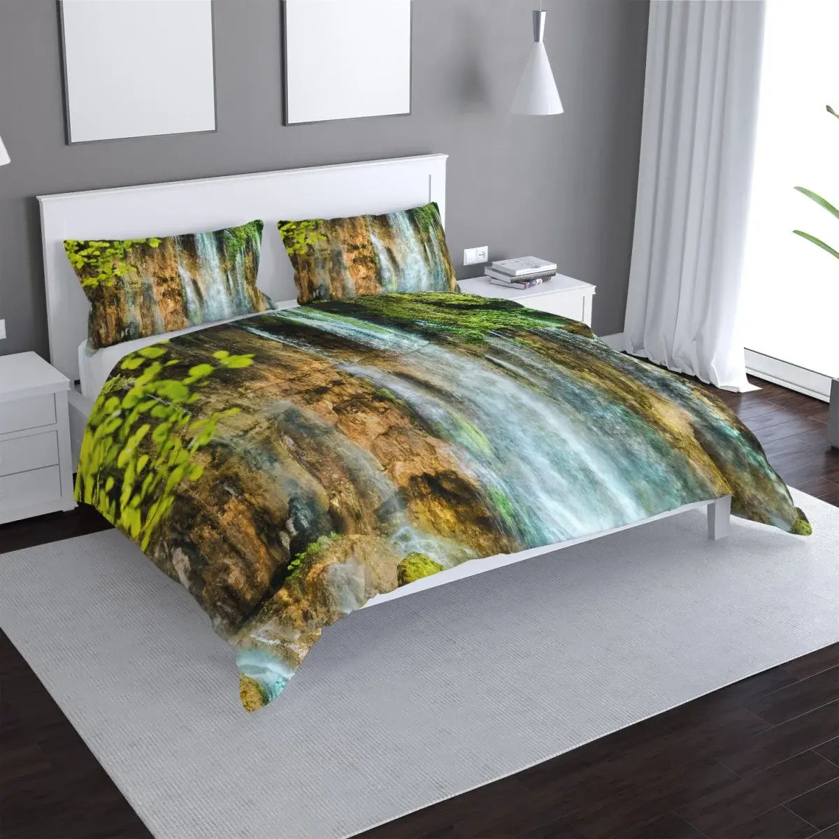 Povlečení Vodopád 2 - 140x200 / 90x70