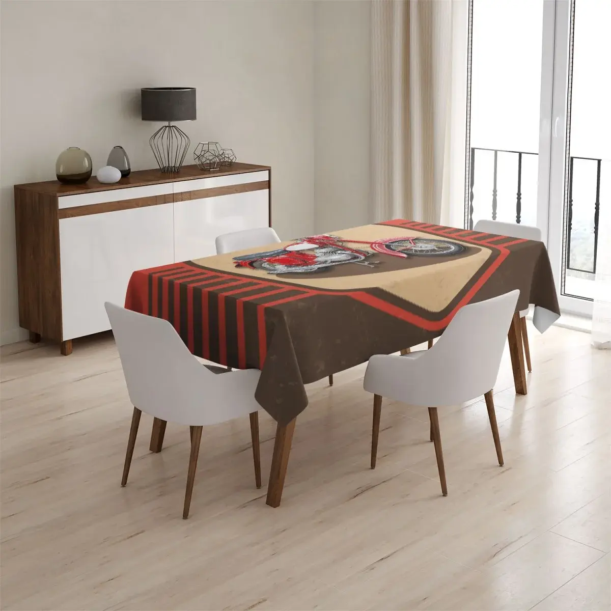 Ubrus Jawa panelka Vintage - 145x240 cm