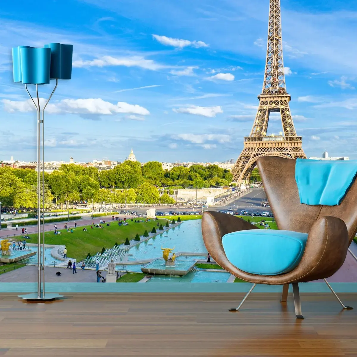 Tapeta Eiffel Tower 5 - 208x125 cm