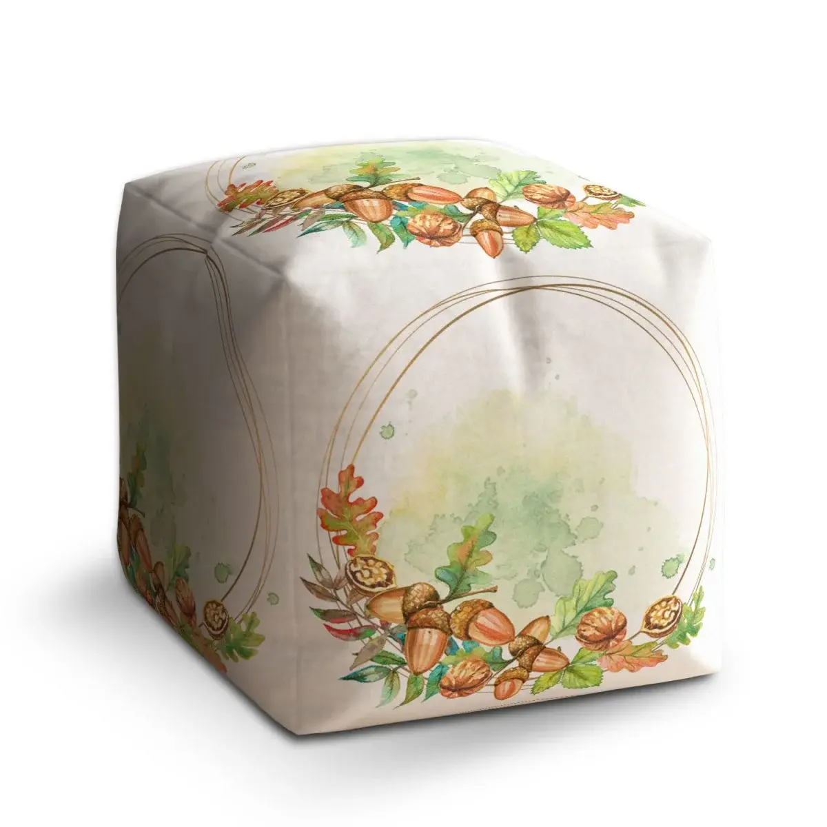 Taburet Cube Dary podzimu - 50x50x50 cm