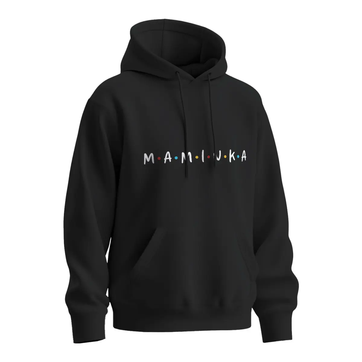 Mikina s potiskem pro maminku MAMINKA - černá 2XL