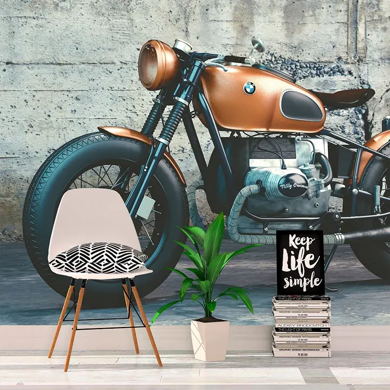 Tapeta Motorka - 336x220 cm