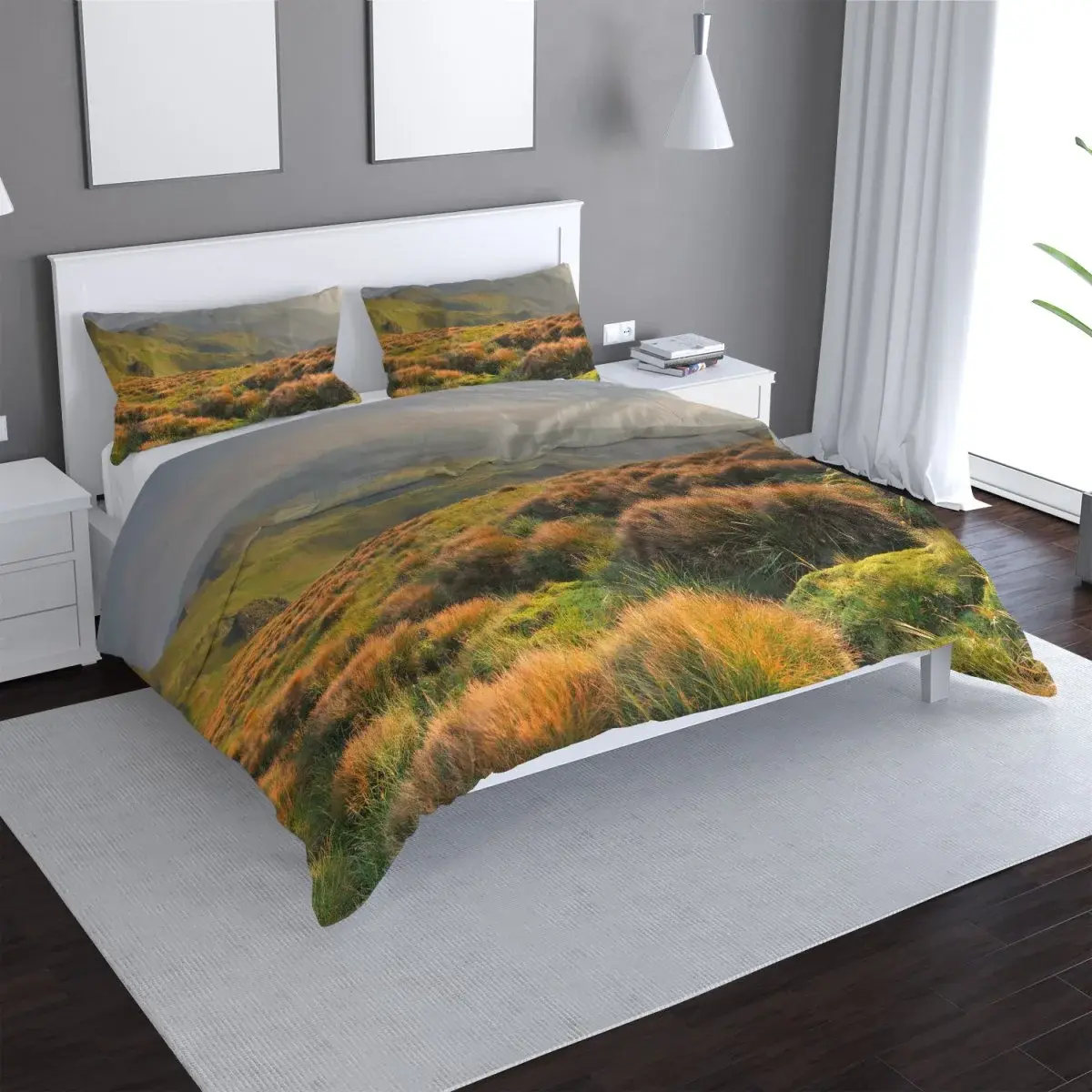 Povlečení Travnatá krajina - 140x220 / 90x70