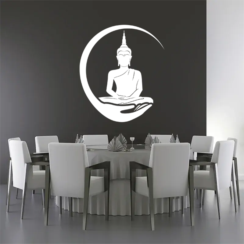 Samolepka na zeď: Thajský buddha -