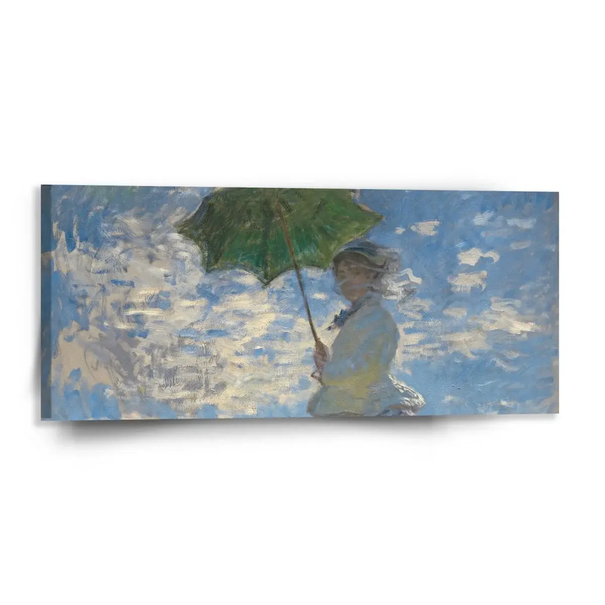 Obraz Dáma se slunečníkem - Claude Monet - 110x50 cm