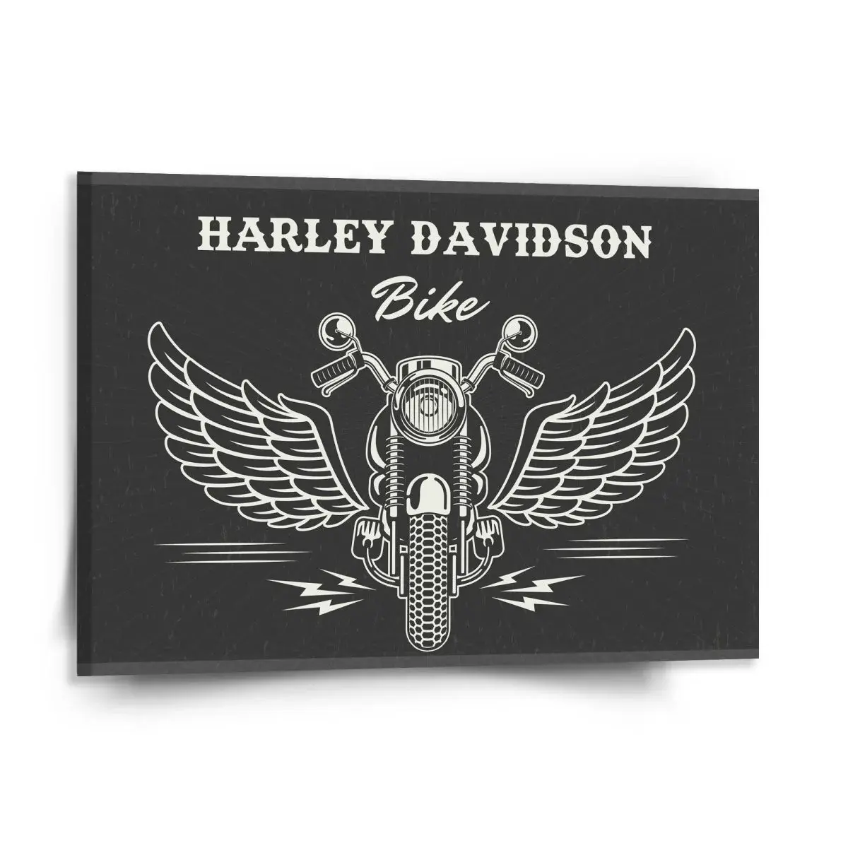 Obraz Harley-Davidson S křídly - 150x110 cm
