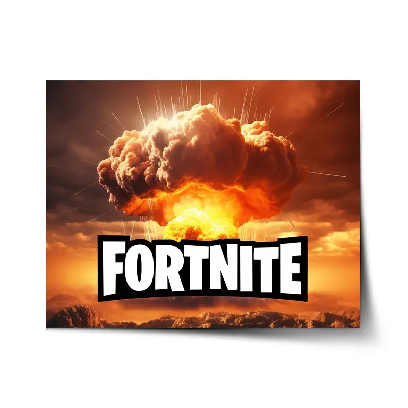 Plakát FORTNITE Exploze - 90x60 cm