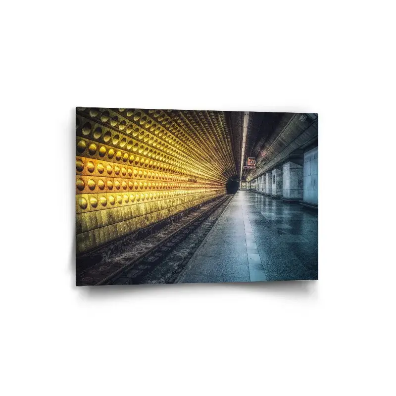 Obraz Pražské metro - 90x60 cm
