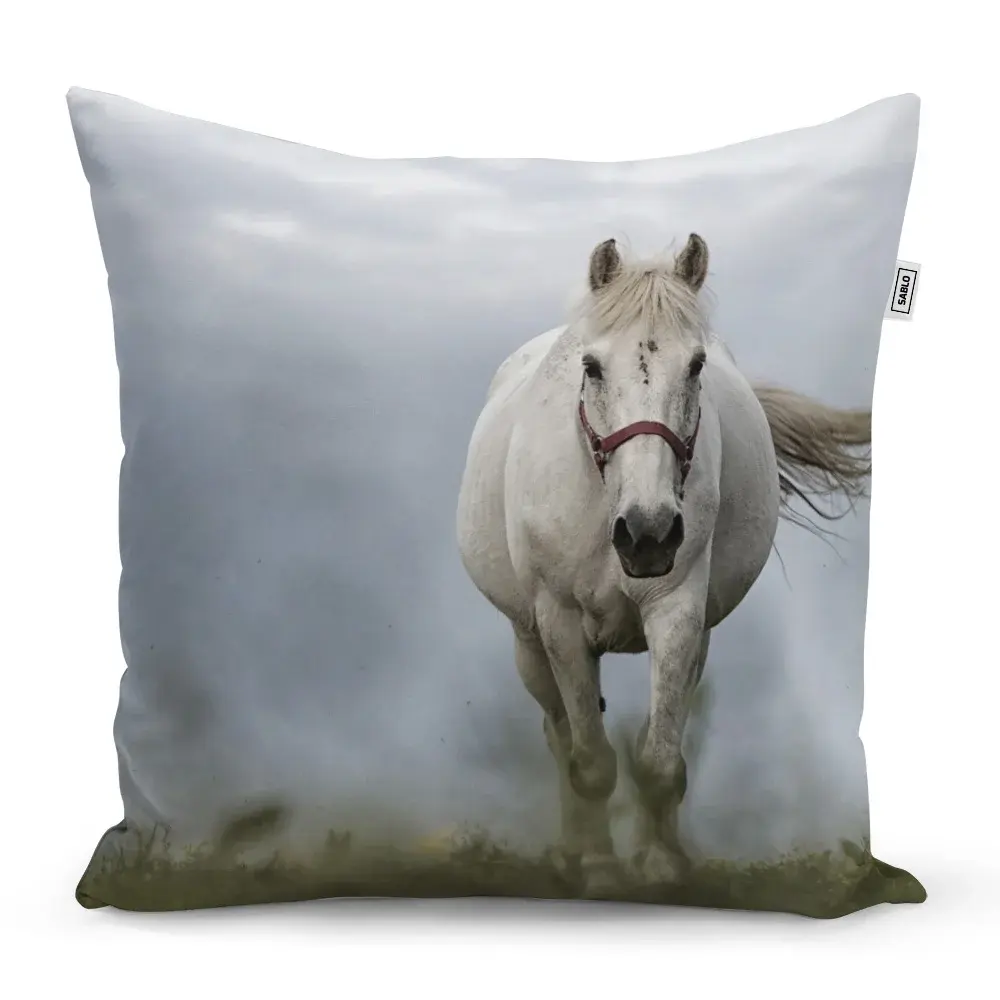 Polštář Bílý kůň 3 - 60x60 cm