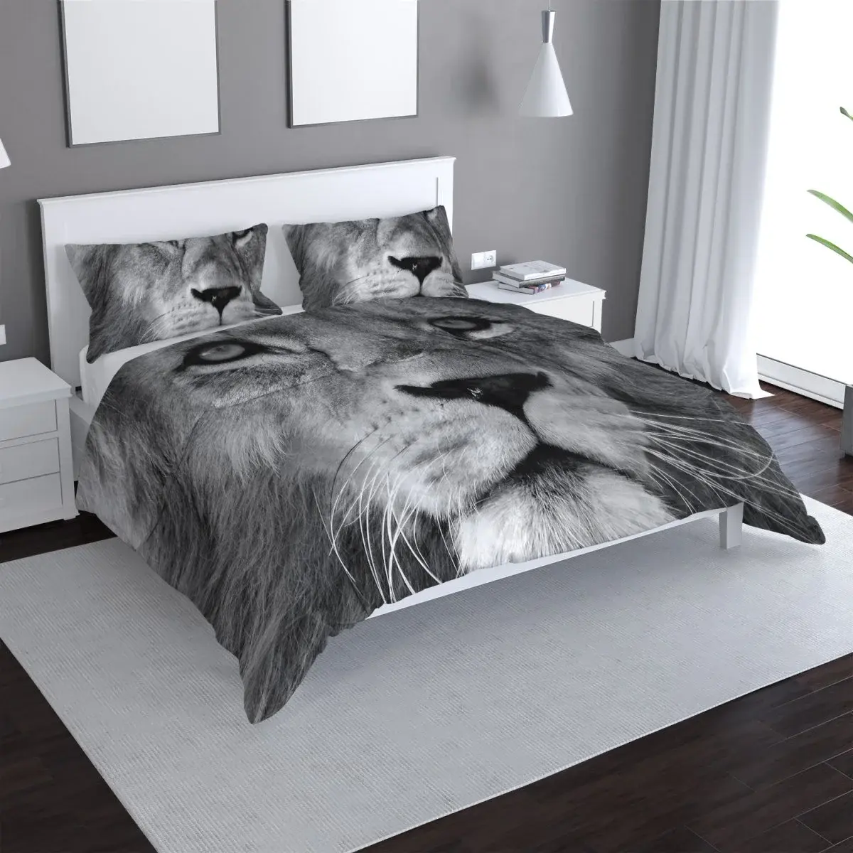 Povlečení Lev 2 - 140x220 / 90x70