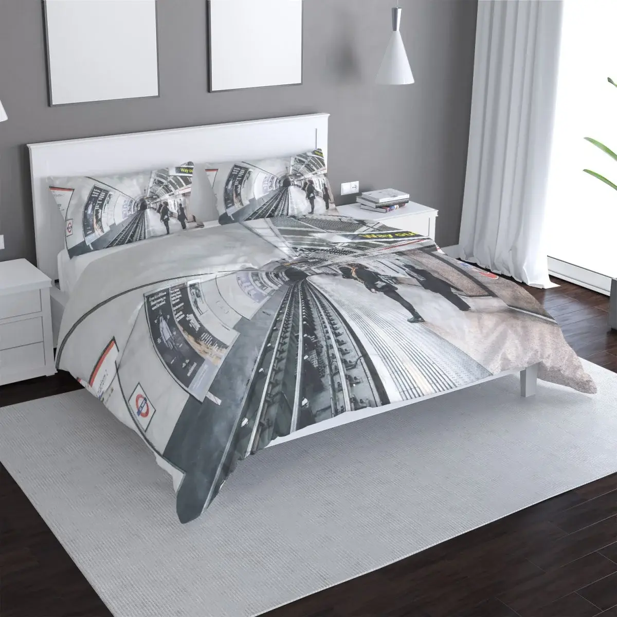 Povlečení Stanice metra - 140x220 / 90x70
