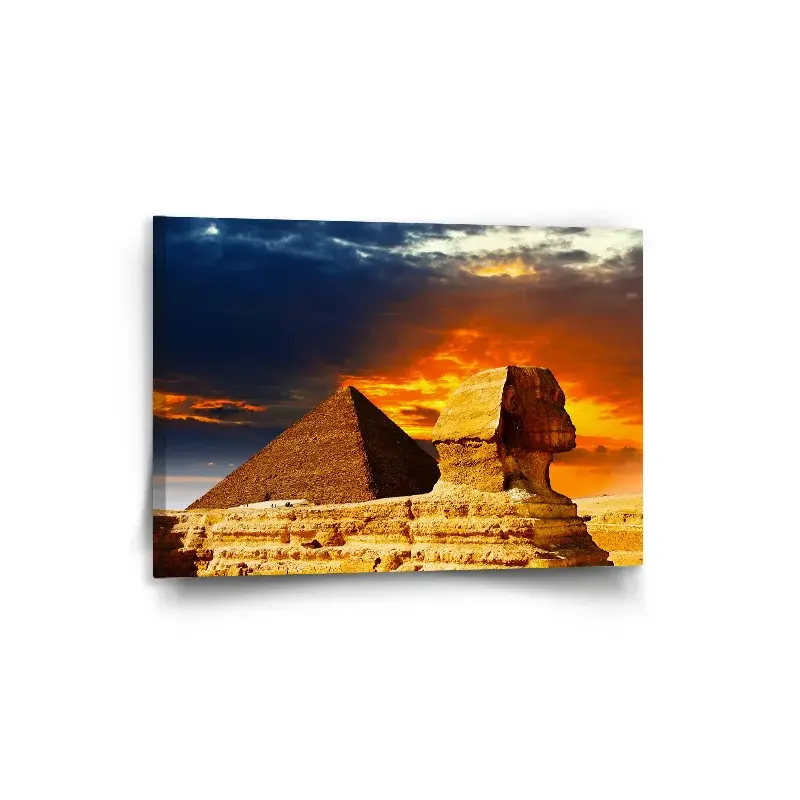 Obraz Pyramidy - 90x60 cm