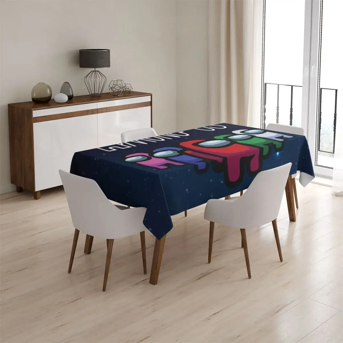 Ubrus AMONG US ve vesmíru - 130x170 cm