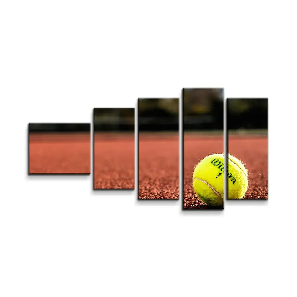 Obraz - 5-dílný Tennis - 100x60 cm