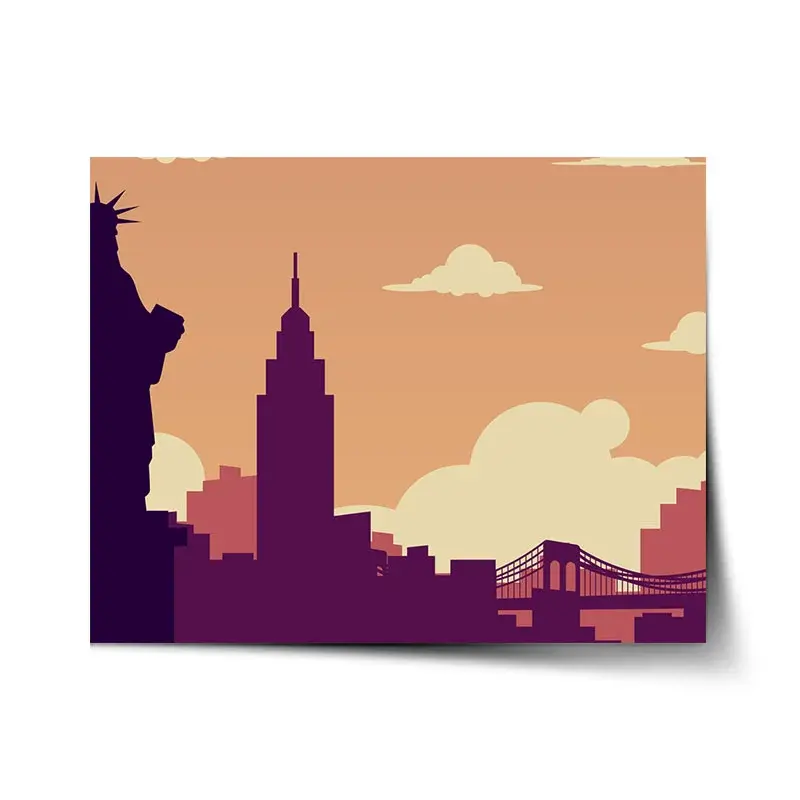 Plakát New York Socha svobody Art - 60x40 cm