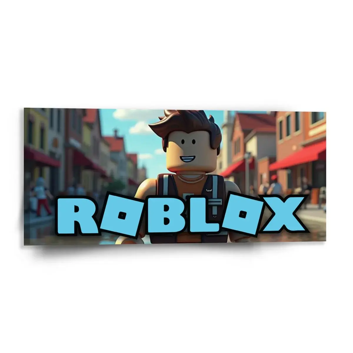 Obraz ROBLOX Město - 110x50 cm