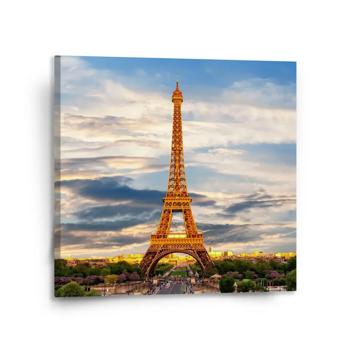 Obraz Eiffel Tower 3 - 110x110 cm