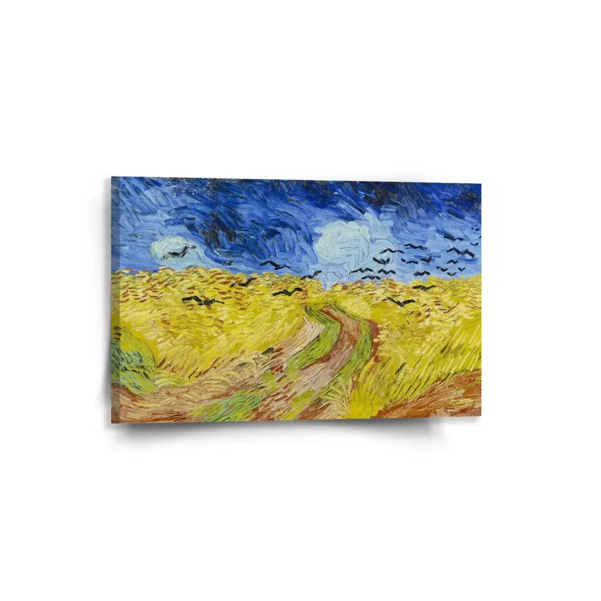 Obraz Pšeničné pole s vránami - Vincent van Gogh - 60x40 cm