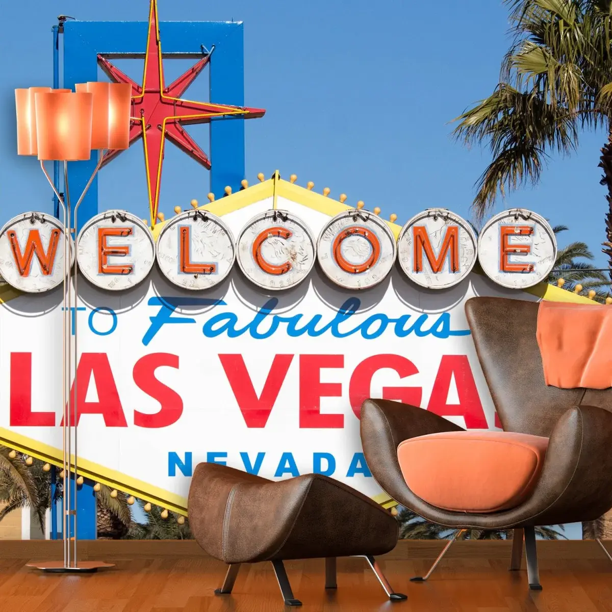 Tapeta Welcome to Las Vegas - 336x220 cm