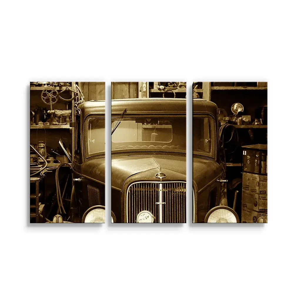 Obraz - 3-dílný Veterán - 120x80 cm