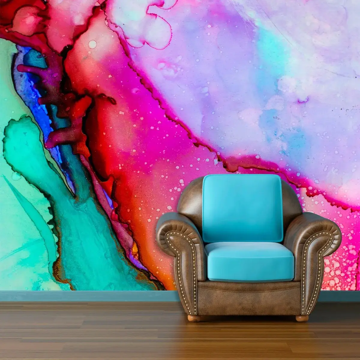 Tapeta Barvičky - 125x75 cm