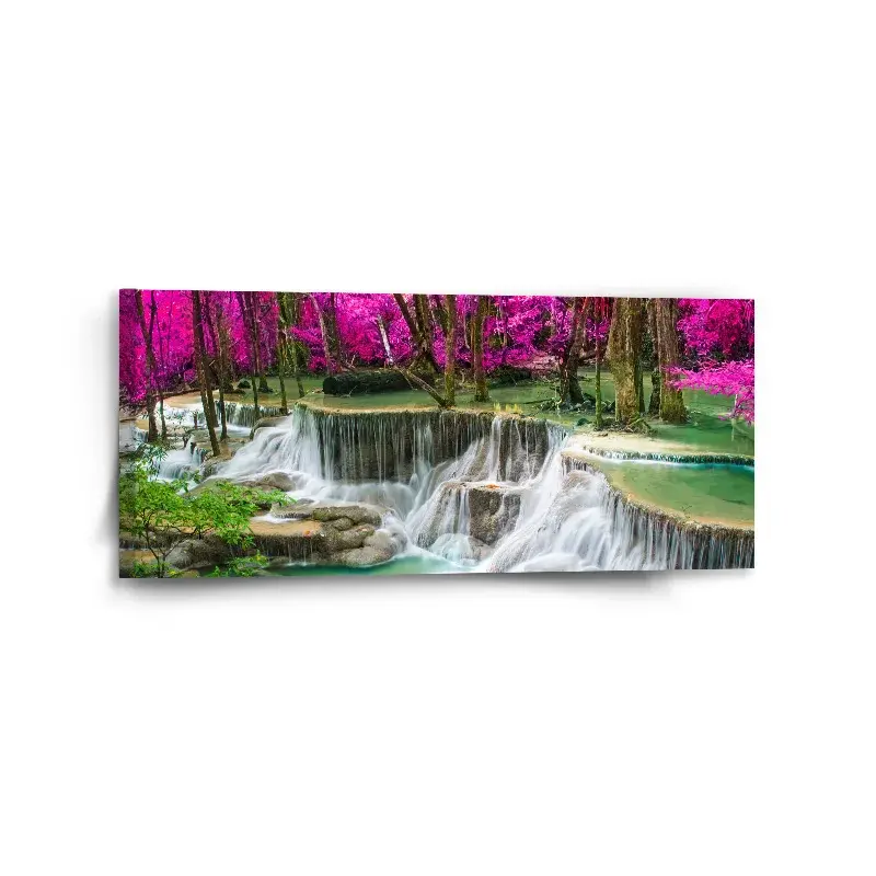 Obraz Vodopády - 110x50 cm