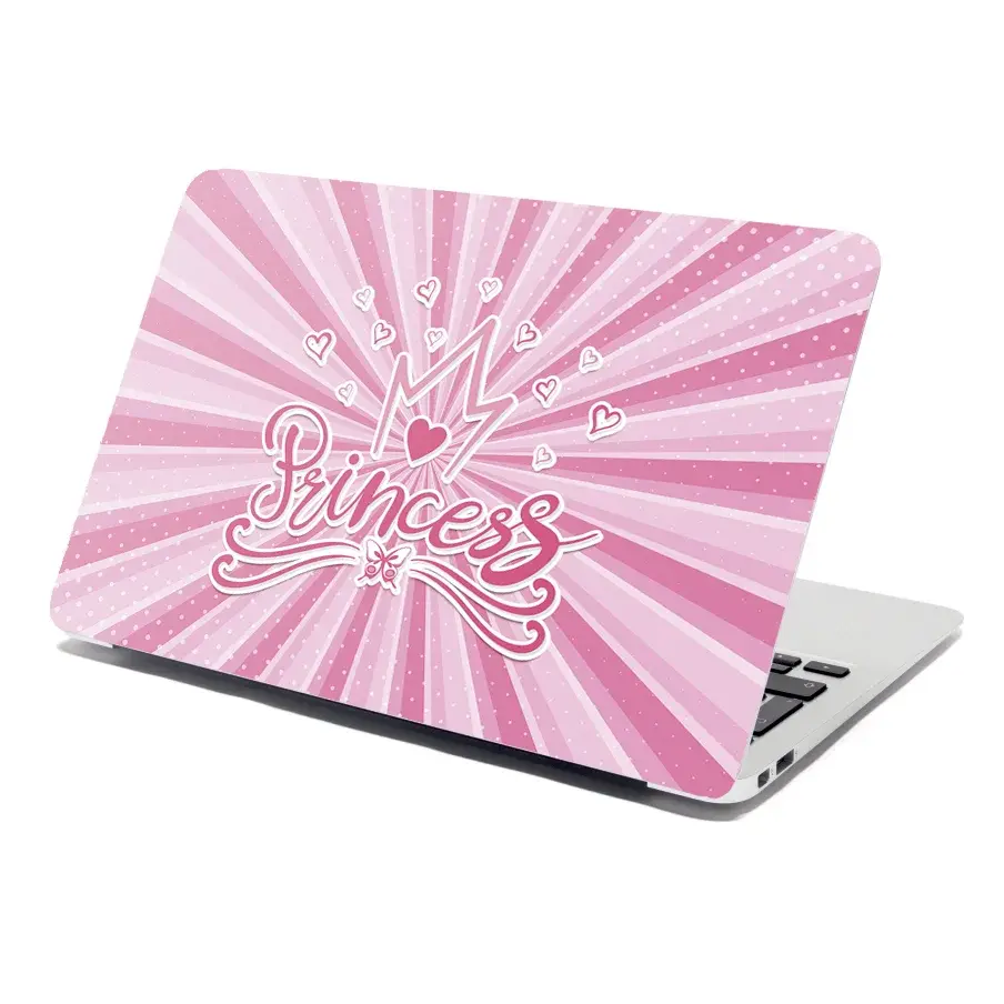 Samolepka na notebook Princess - 29x20 cm