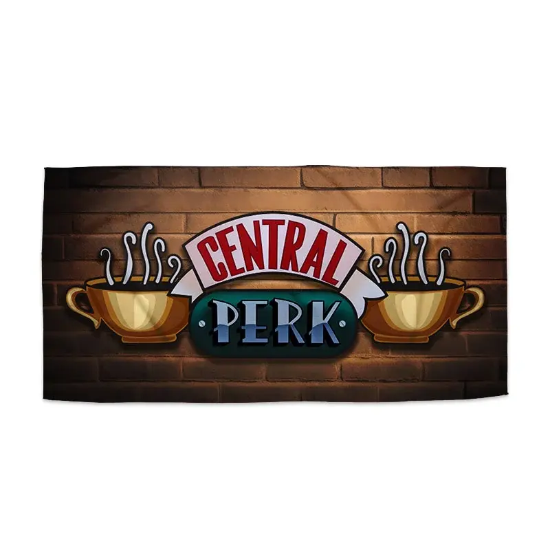 Ručník Seriál přátelé CENTRAL PERK Cihly - 30x50 cm