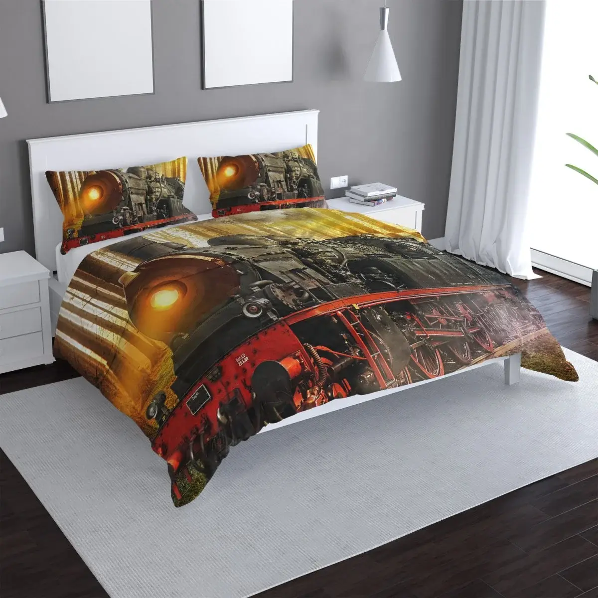 Povlečení Lokomotiva 2 - 140x220 / 90x70
