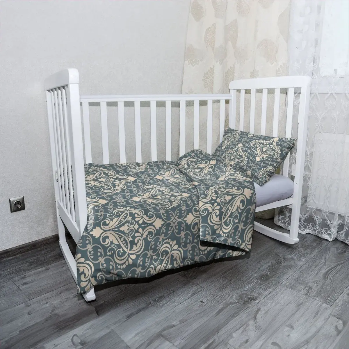 Dětské povlečení do postýlky Zámecká noblesa - 130x90 / 40x60