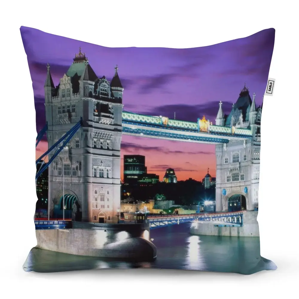 Polštář Tower Bridge - 50x50 cm