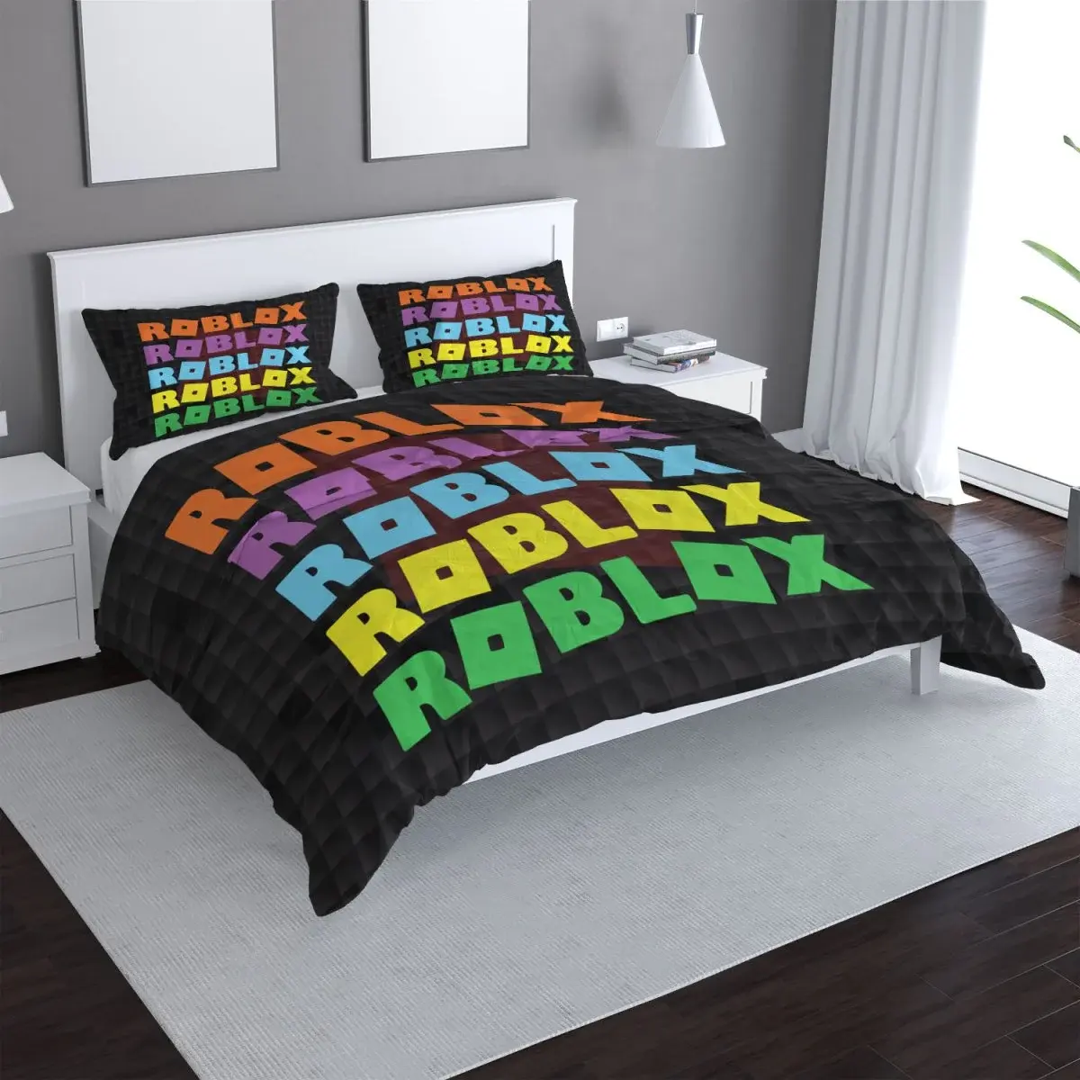 Povlečení ROBLOX Barevný text - 140x200 / 90x70