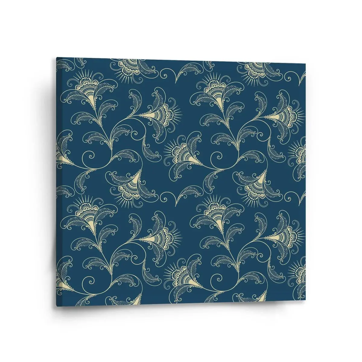 Obraz Vintage ornamenty - 110x110 cm