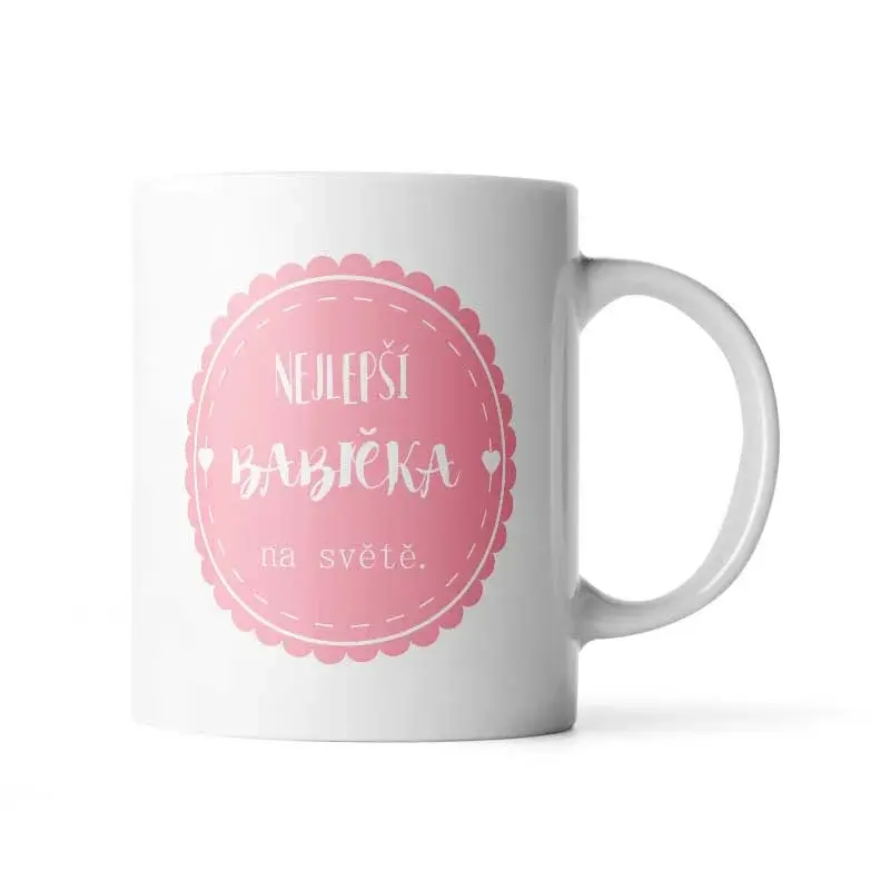 Hrnek Nejlepší babička - 330 ml - standard