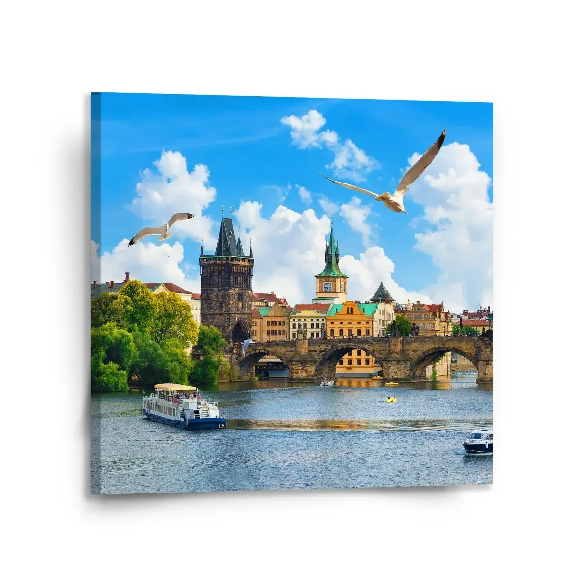 Obraz Praha Karlův most 2 - 110x110 cm